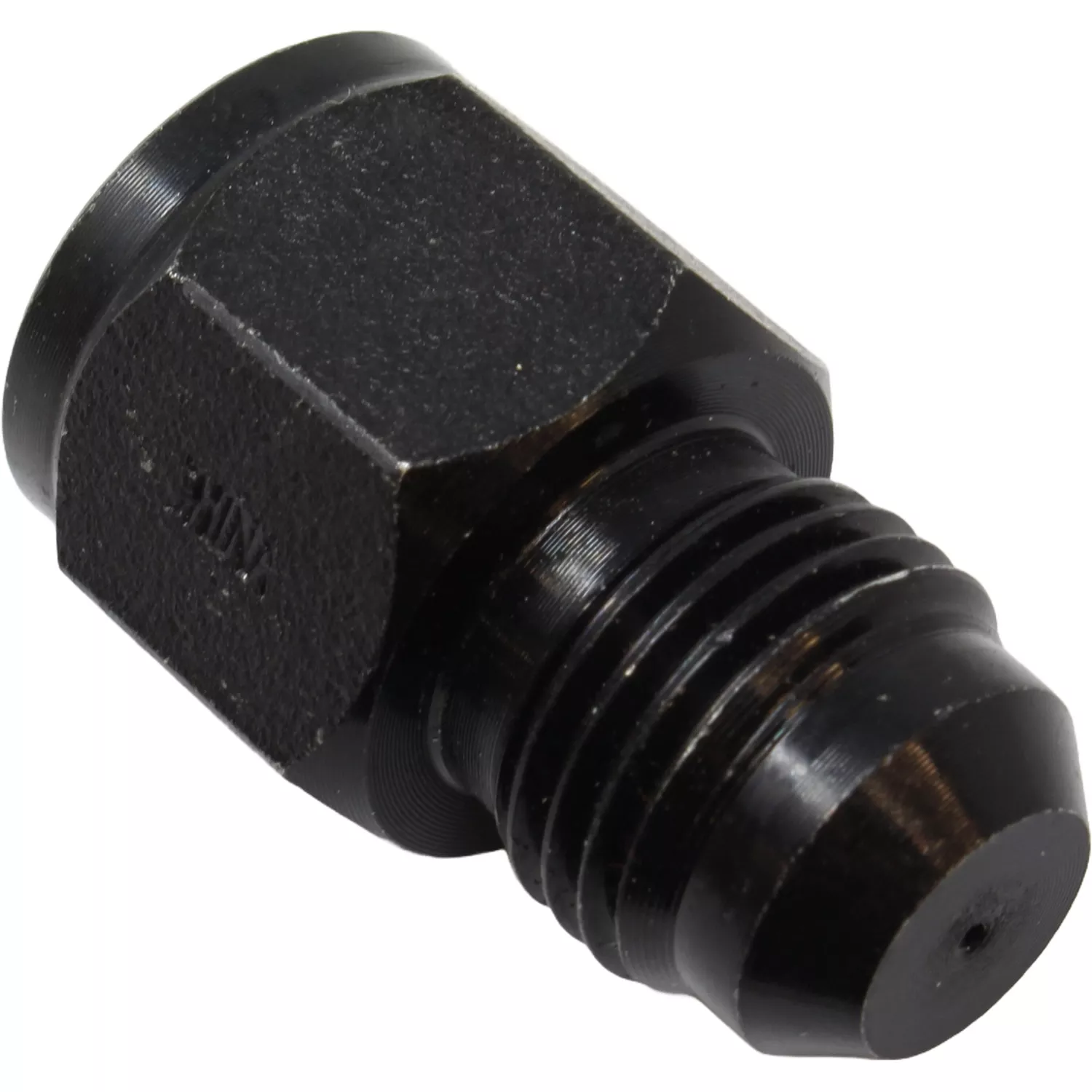 .03″ Flow Restrictor Adapter Fitting, 3/8″ JIC Female x 3/8 JIC Male