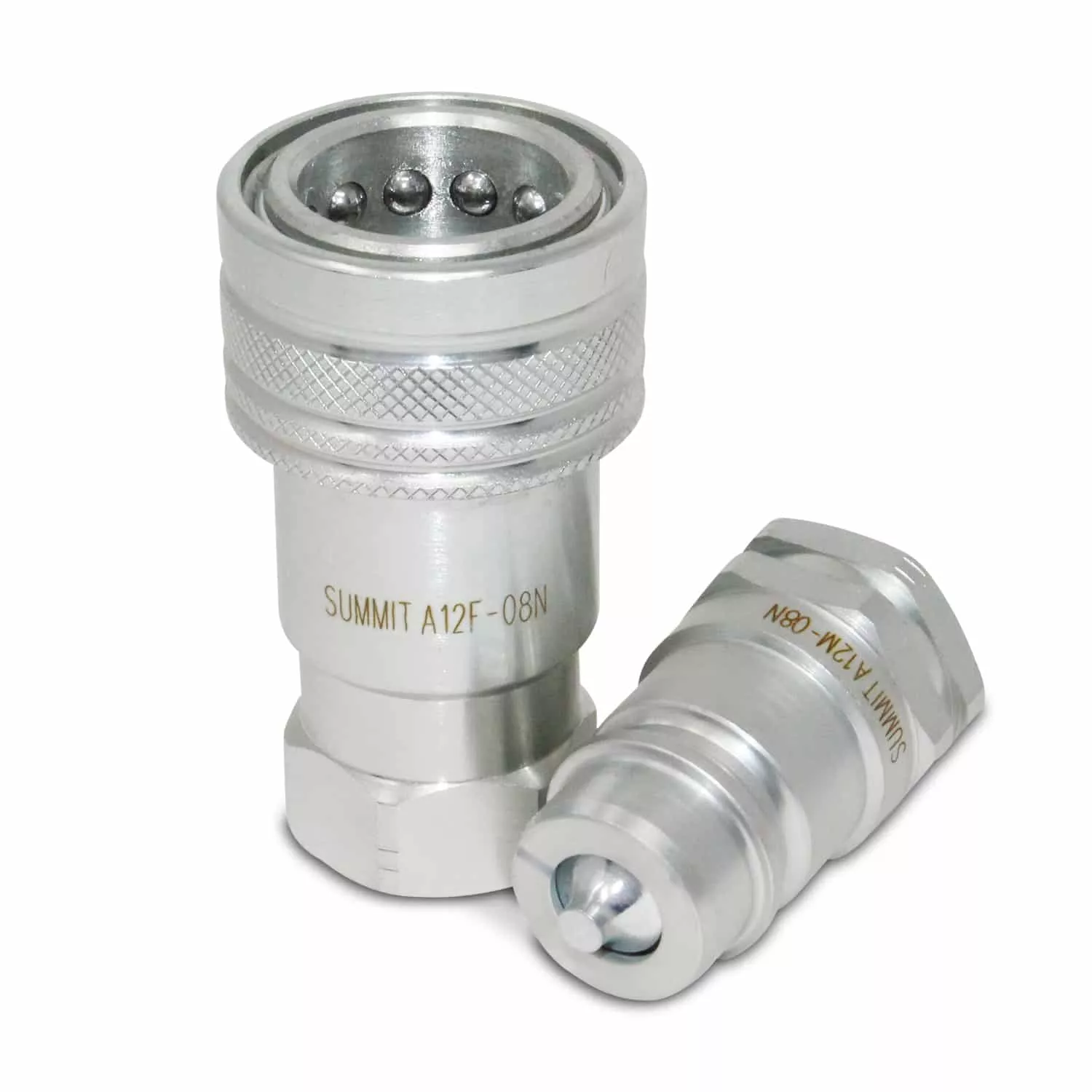 1/2″ NPT ISO 7241-A Quick Disconnect Hydraulic Coupler Set