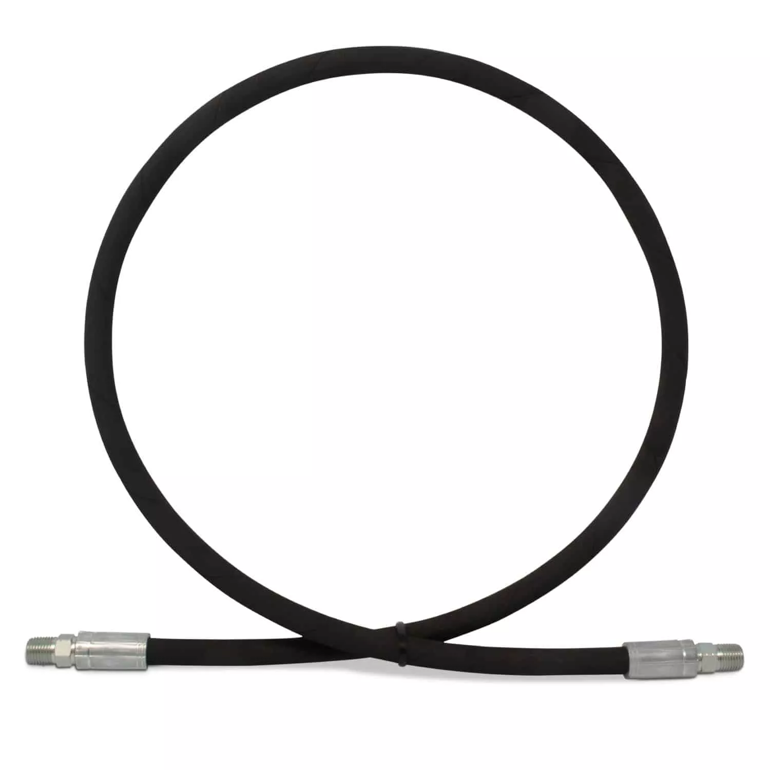 1/4″ Two-Wire Steel Braid Reinforced SAE 100R16 Hydraulic Hose Assembly
