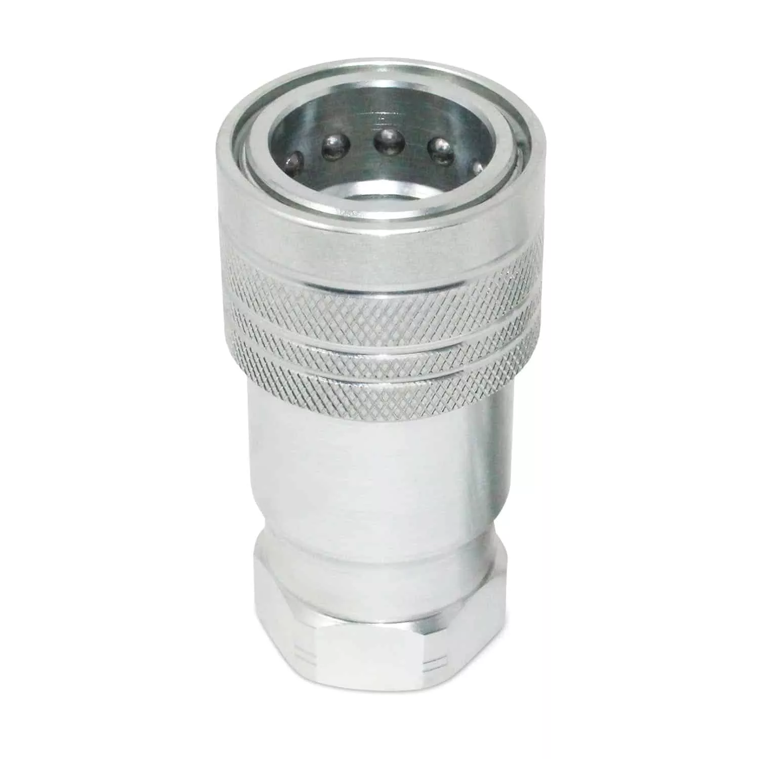 1″ Ag Hydraulic Quick Connect Female Coupler, 1″ NPT Thread