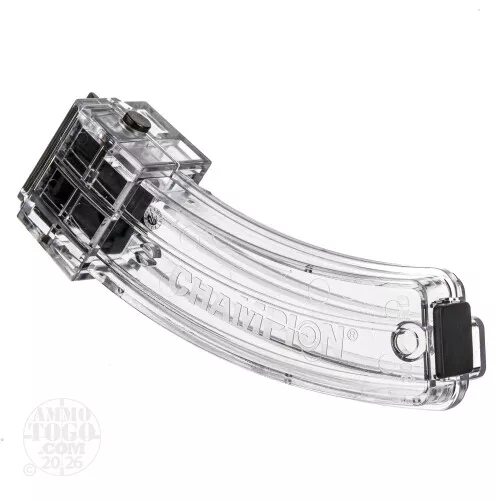 1 - Champion 10/22 Metal Head Magazine - 22 LR - 30 Round - Clear Polymer