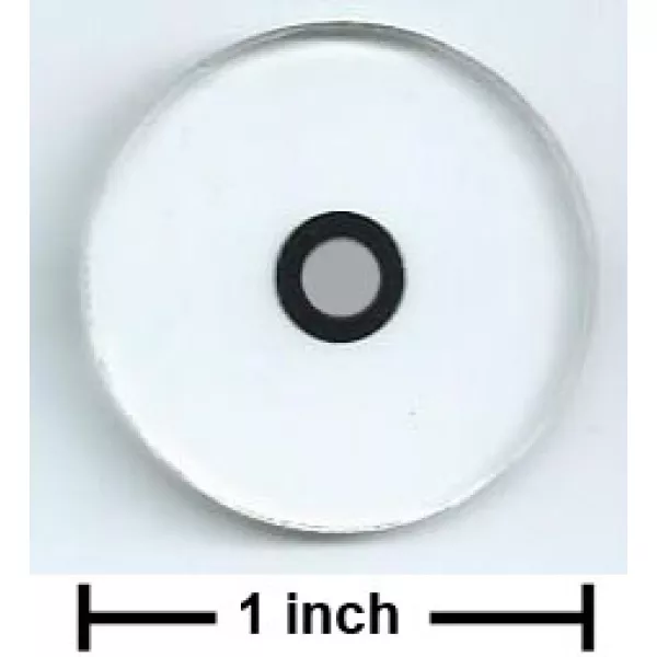 1″ Freeland Plastic Front Sight Apertures CLEAR