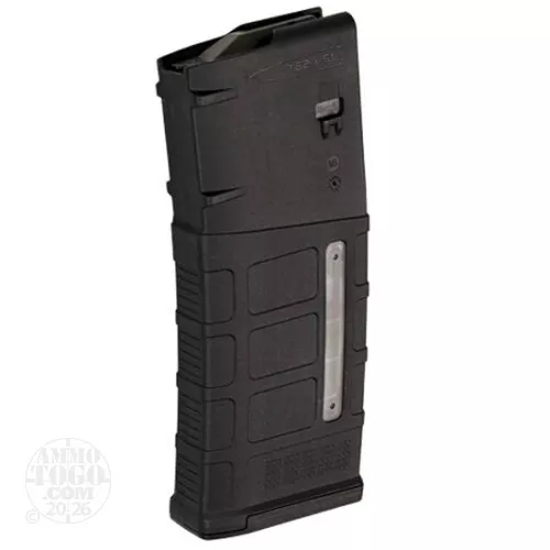 1 - Magpul PMAG LR/SR Gen M3 Window 25rd Black Polymer Magazine