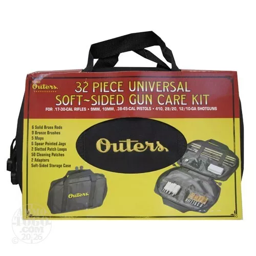 1 – Outers 32-Piece Universal Soft Sided Gun Care Kit