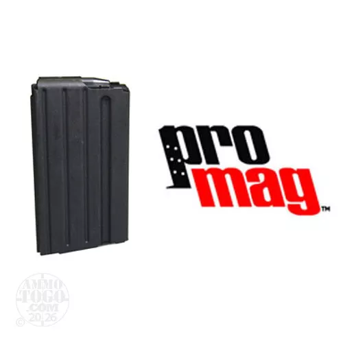 1 – ProMag DPMS LR-308 SR-25 .308/7.62mm 20rd. Black Phosphate Magazine