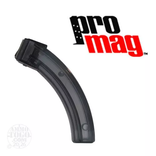 1 – ProMag Ruger 10/22 22LR 25rd. Magazine – Smoke Polymer