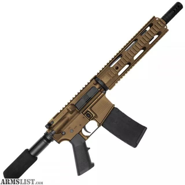 AR-15 7.62X39 Pistol 10.5" Barrel Quad Rail Handguard-Bronze from ABC RIFLE COMPANY near Las Vegas, NV
