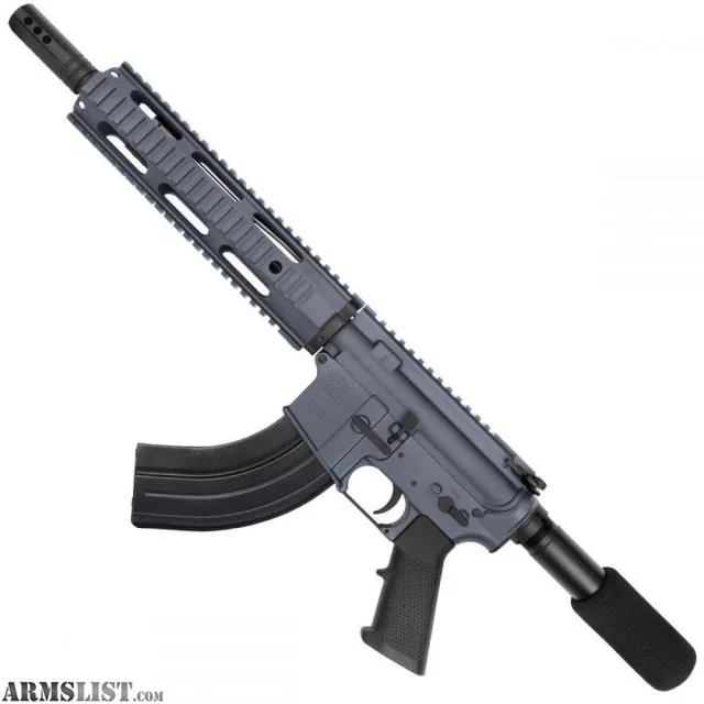 AR-15 7.62X39 Pistol 10.5" Barrel Quad Rail Handguard-Sniper Grey from ABC RIFLE COMPANY near Las Vegas, NV
