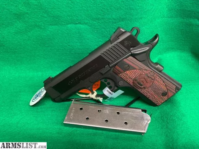 Colt Defender 45ACP from Pappy’s Arms LLC near Perkinsville, Vermont, USA