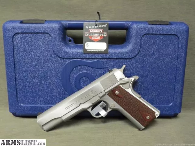 Colt Government Classic Stainless 45 acp Pistol O1911C-SS Series 70 from Central Florida Pawn & Gun near Orange City, Volusia County, FL