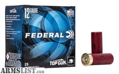 Federal TGL1275 Top Gun 12 Gauge 2.75" 1 1/8 oz 7.5 Shot 25 Bx from Invictus Gear near Jeannette, Pittsburgh, PA