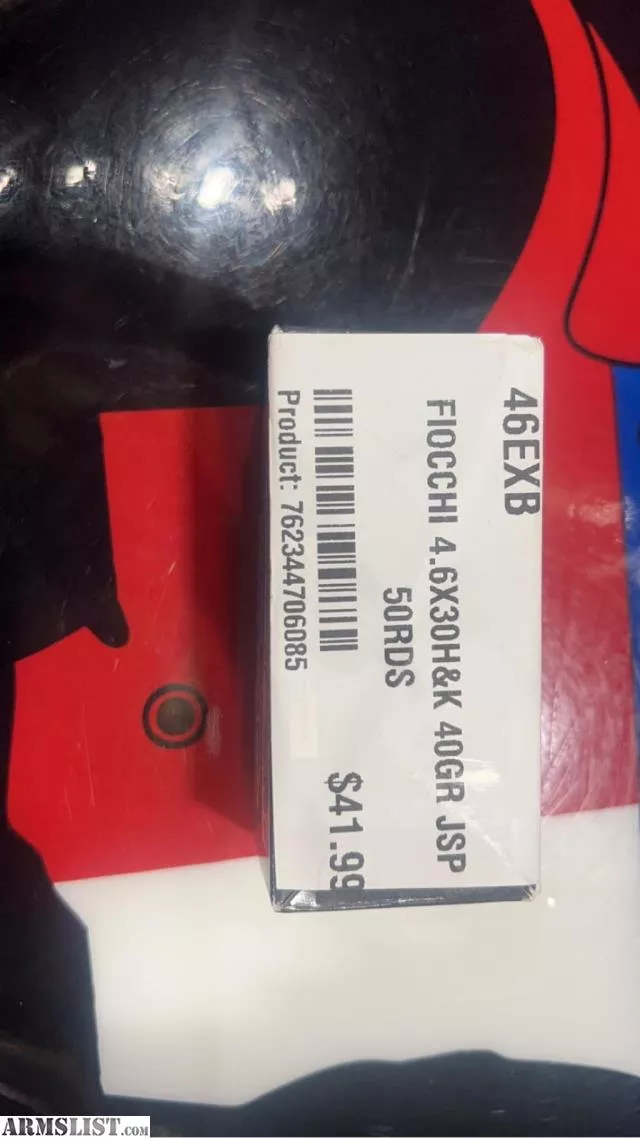 FIOCCHI 4.6X30H&K 40GR JSP 50RDS from Southern Variety Guns & Ammo Shooting Range near Biscoe, North Carolina, USA