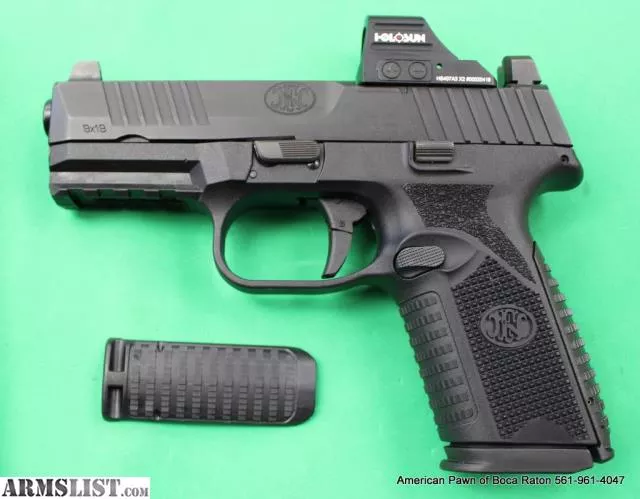 FN 509 tactical with holosun red dot hs407a3 x2 2-15rd mg's and soft case from American Pawn near boca raton, Florida, USA