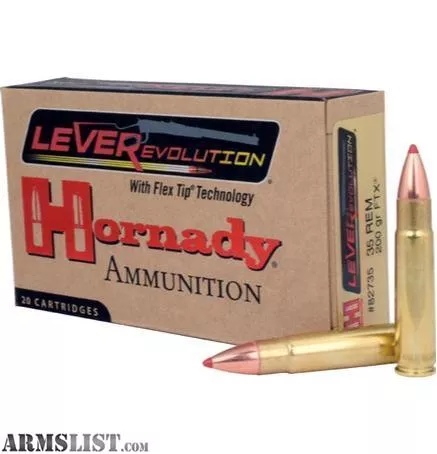 Hornady LEVERevolution Rifle Ammunition .35 Rem from Shooters Warehouse near Cullman, Huntsville, AL