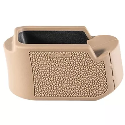 OVERMOLDED GRIP EXTENSION PAD FOR GLOCK 19/26 9MM 10/15RD MAG