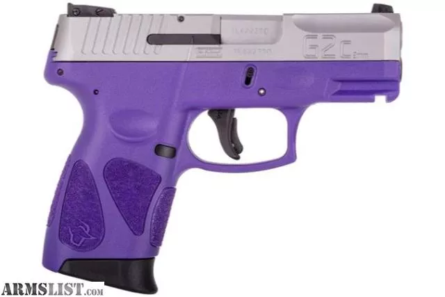Taurus G2C Stainless/Purple 12+1rnd 9mm Pistol from Vegas Firearms near Henderson, Las Vegas, NV