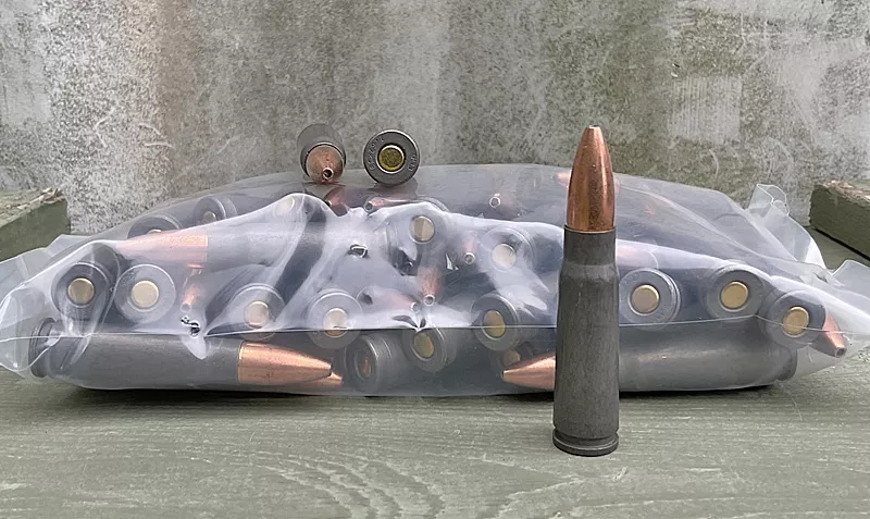 WOLF MILITARY CLASSIC 7.62x39mm 124gr HP 50rd BAG